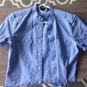 ASOS Collar-less Shirt